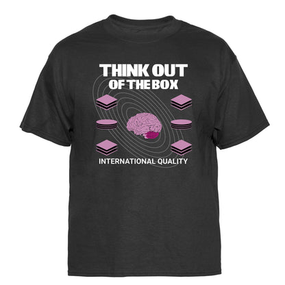 Think Out of the Box Vintage Graphic T-Shirt