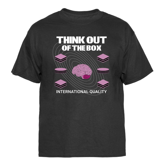 Think Out of the Box Vintage Graphic T-Shirt