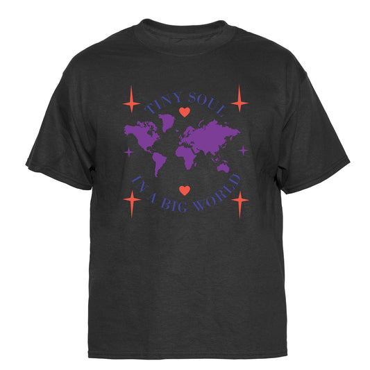 Tiny Soul in a Big World Vintage Graphic T-Shirt