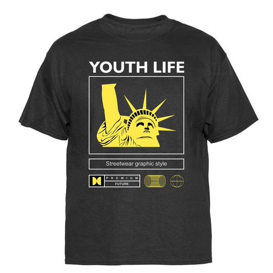 Youth Life Vintage Graphic T-Shirt