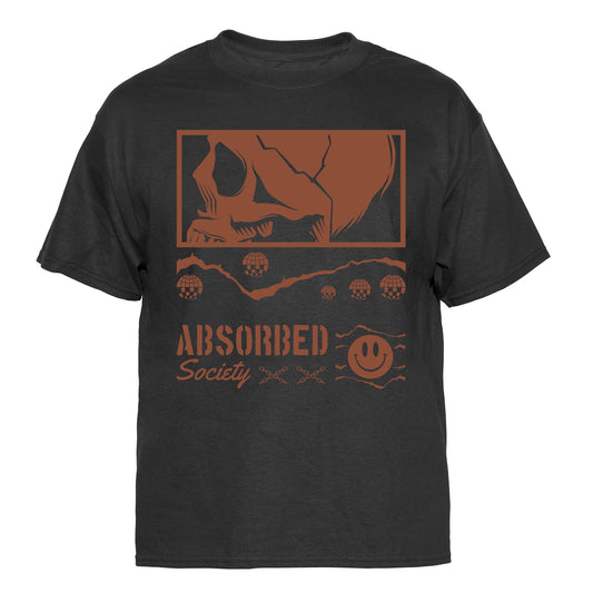 Absorbed Society Graphic Tee Vintage Graphic T-Shirt