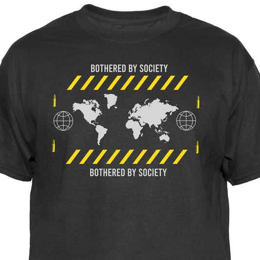 Bothered by Society Vintage Graphic T-Shirt