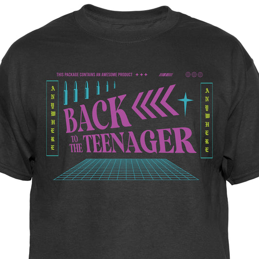 Back To The Teenager Graphic Tee Vintage Graphic T-Shirt
