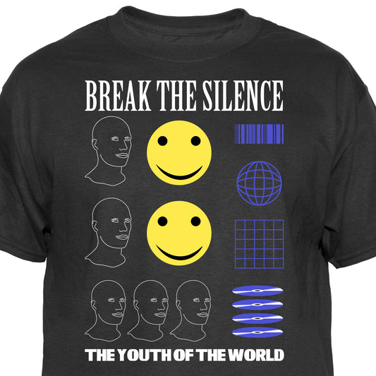 Break the Silence Vintage Graphic T-Shirt