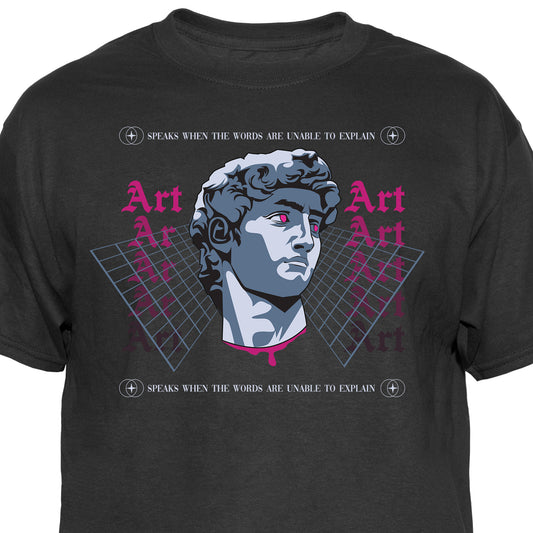 Art Graphic Tee Vintage Graphic T-Shirt