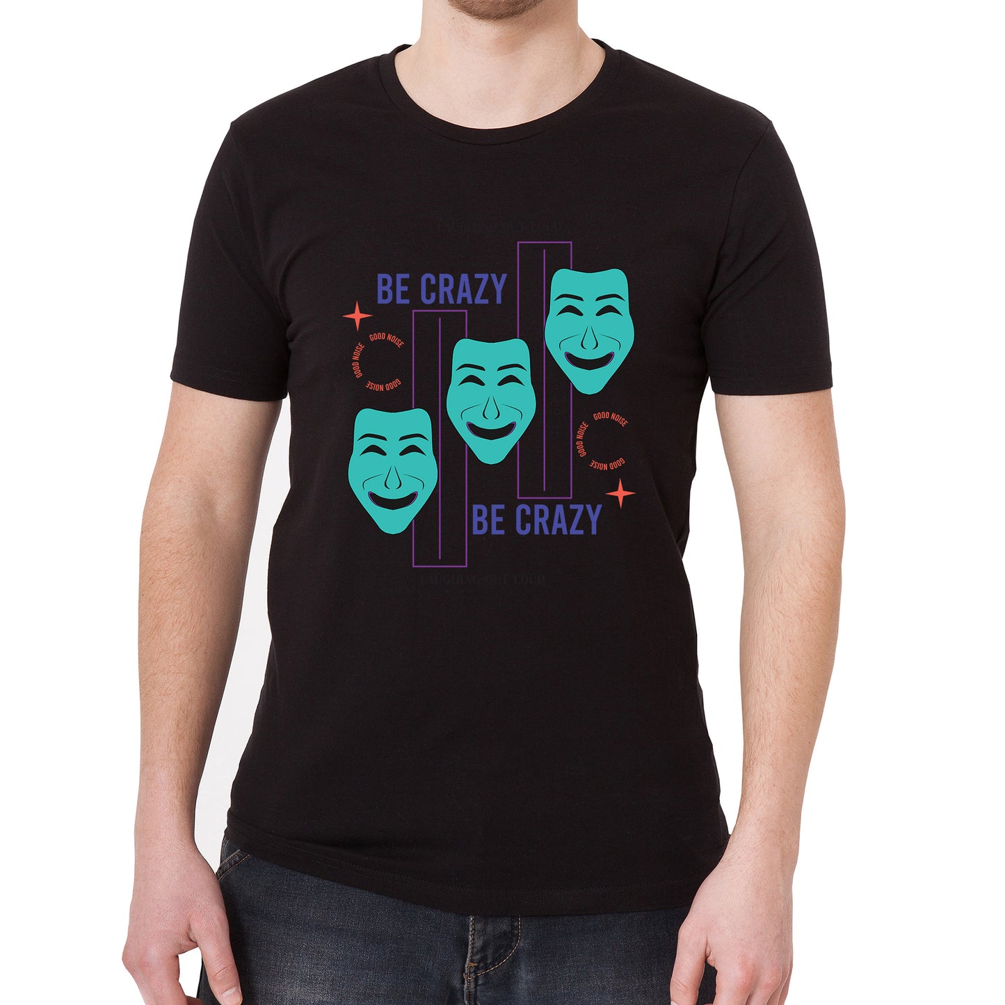 Be Crazy Graphic Tee Vintage Graphic T-Shirt