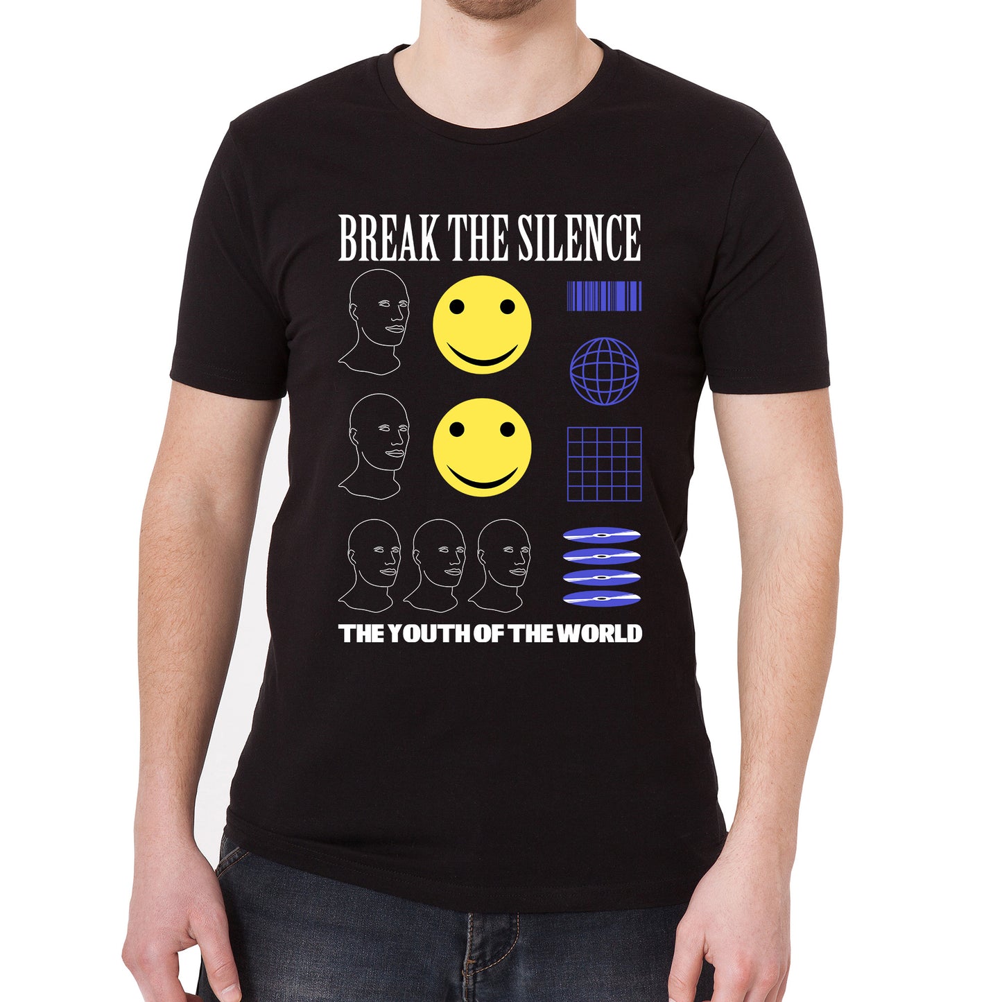 Break the Silence Vintage Graphic T-Shirt