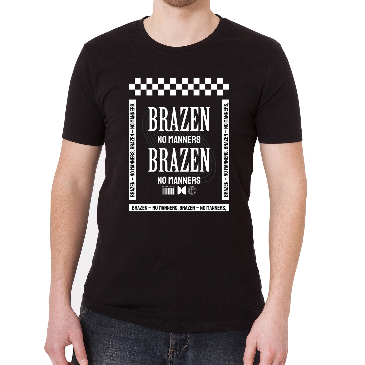 Brazen No Manners Vintage Graphic T-Shirt